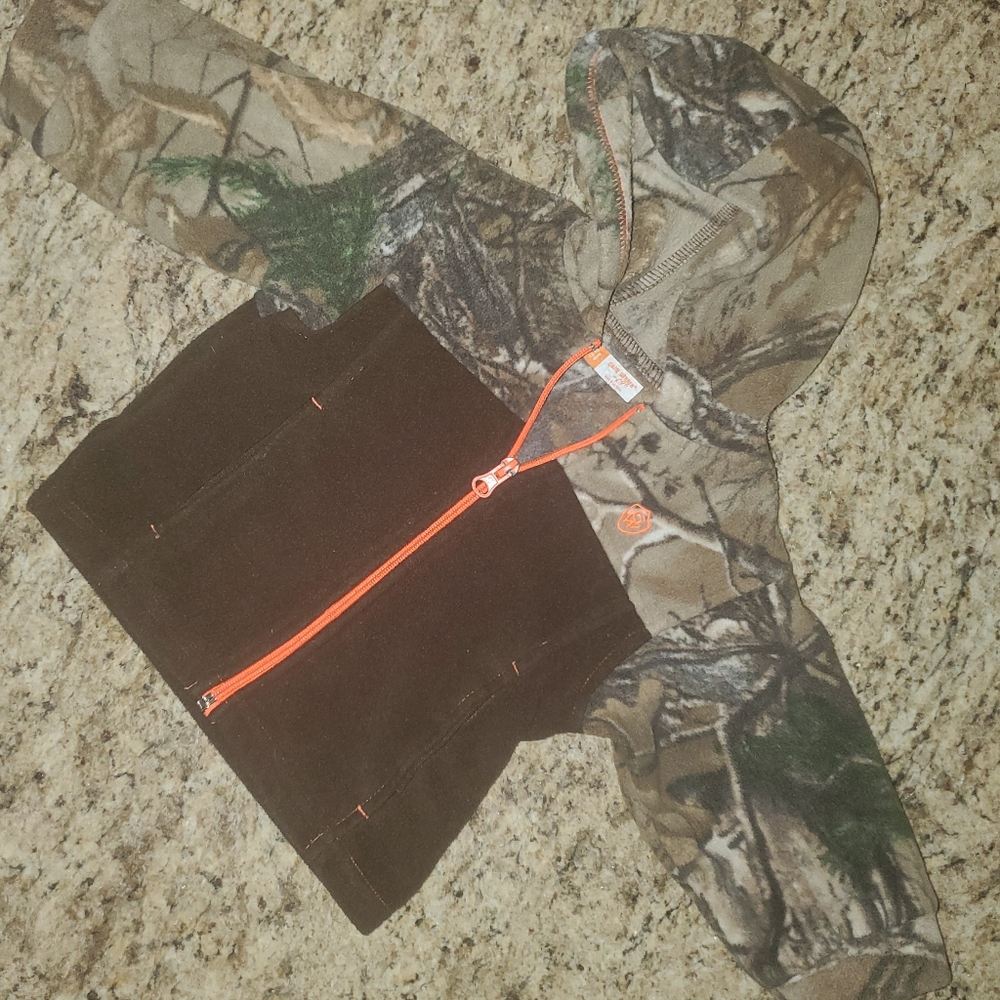 Game Winner kids Camo fleece jacket